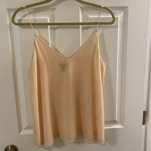 Chelsea28 Cream Polyester Camisole